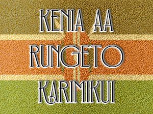 Kenia AA Rungeto Karimikui / Jasno palona