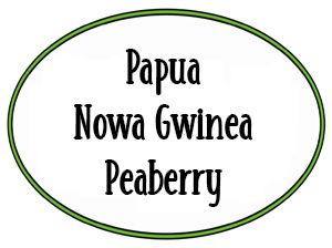 Papua Nowa Gwinea Peaberry / Jasno palona / 1000g